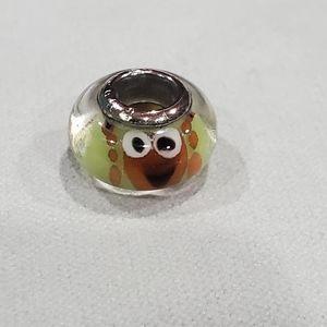 Glass fish nemo inspired bead